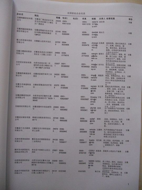 中國家紡企業黃頁可開展精準營銷，電話營銷、郵件營銷、傳真營銷等等多管齊下，圓您銷售冠軍夢